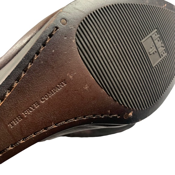 Frye Regina Wedge Back Zip Boots - Picture 7 of 9